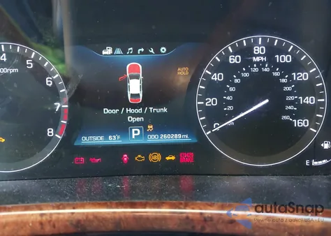 2015 Hyundai Equus Signature z USA, uszkodzony, nr VIN KMHGH4JH7FU093101